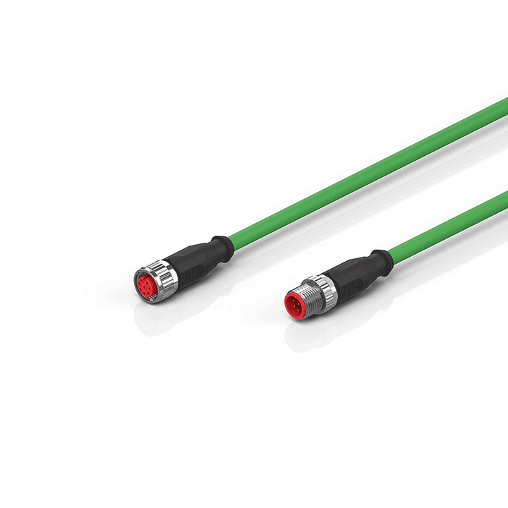 Beckhoff ZK4721-0410-2xxx Resolver extension cable 025 mm² with M12 plug for motors with resolver, drag-chain suitable Turkey