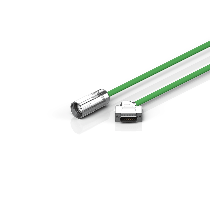 Beckhoff ZK4510-8020-xxxx Encoder connection cable with M23 speedtec® plug, drag-chain suitable Turkey