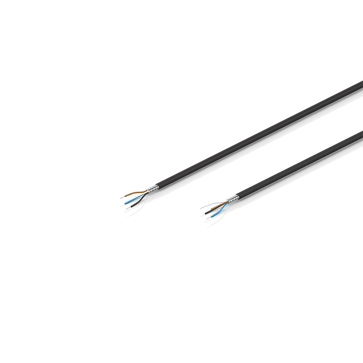 Beckhoff ZB9041 Sensor cable, PUR, 4 x 025 mm², drag-chain suitable, black Turkey
