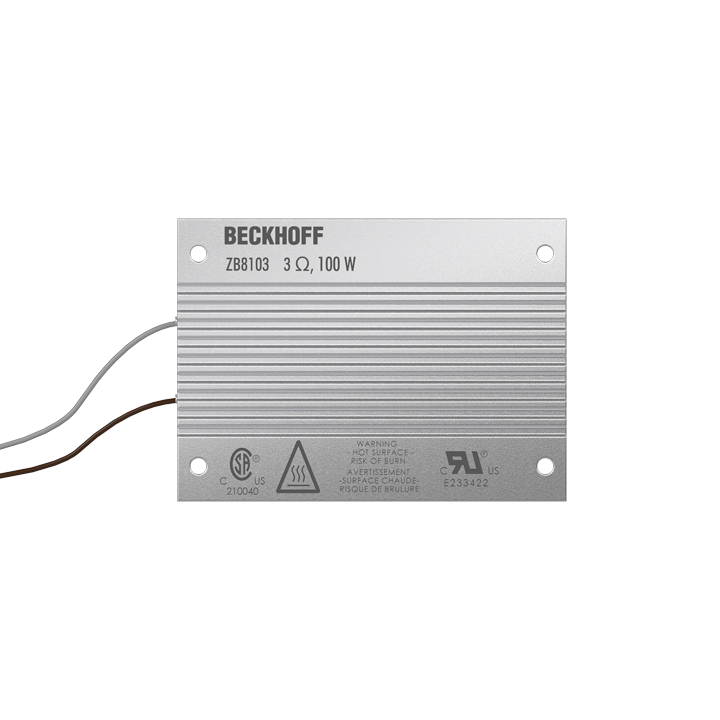 Beckhoff ZB8103 External braking resistor for ELM72xx Turkey