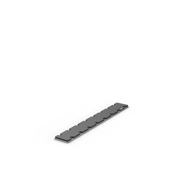 Beckhoff AL8523-0000-0000 Magnetic plate overall width W2, secondary part for AL8x2x, length 384 mm Turkey