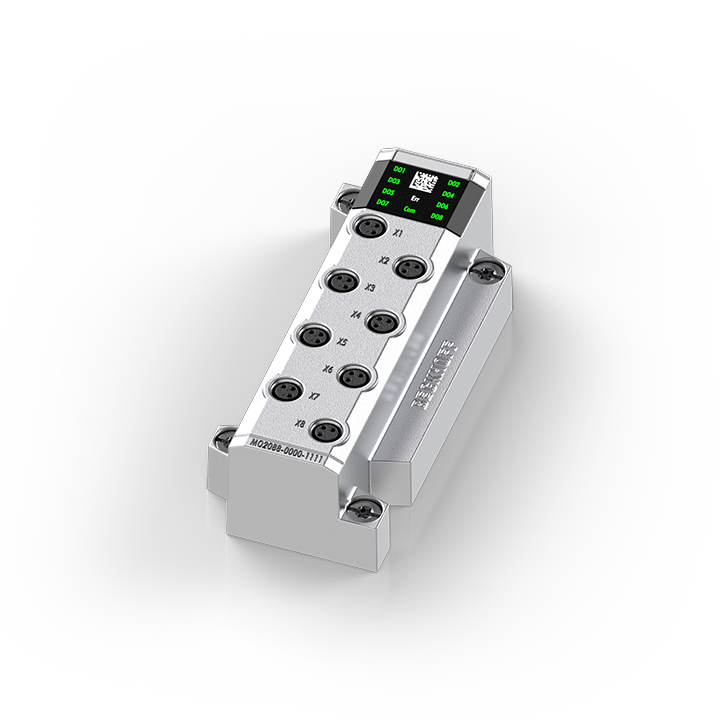 Beckhoff MO2088-0000-1111 I/O module, 8-channel digital output, 24 V DC, 05 A, ground switching, M8 Turkey