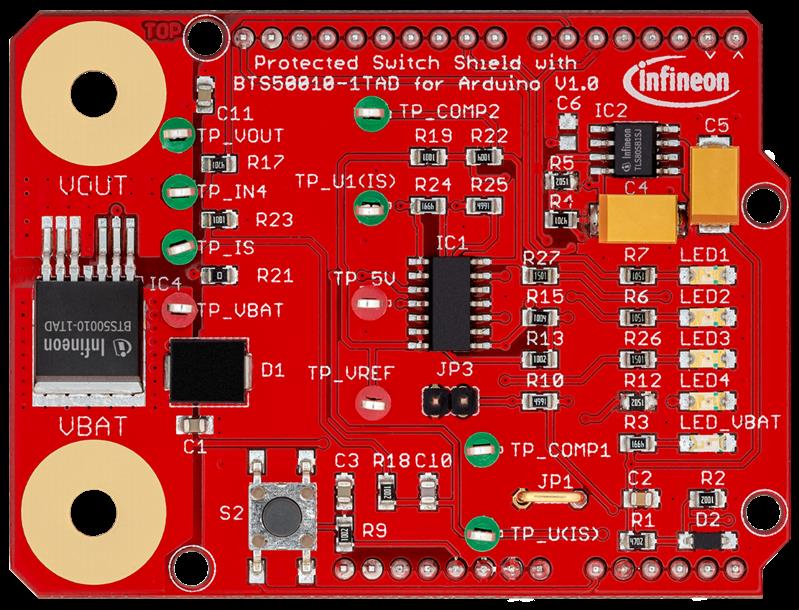 Infineon SHIELD_BTS50010-1TAD Turkey