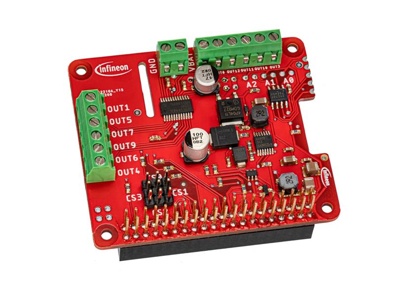 Infineon TLE94112ES_RPI_HAT Turkey