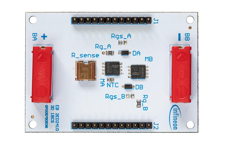 Infineon EB 2ED2410 3D 1BCS EiceDRIVER™ APD 2ED2410-EM - 24 V evaluation MOSFET daughterboard, common source Turkey