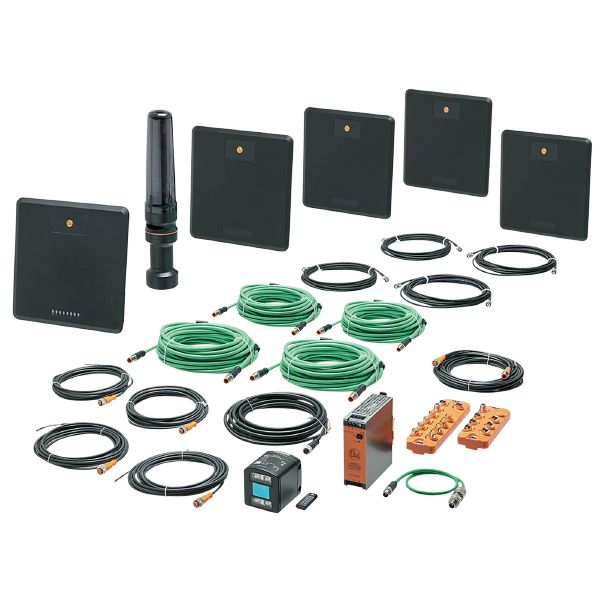 IFM Gate Solution Extension package - O3D RFID incoming and outgoing goods registration system Turkey