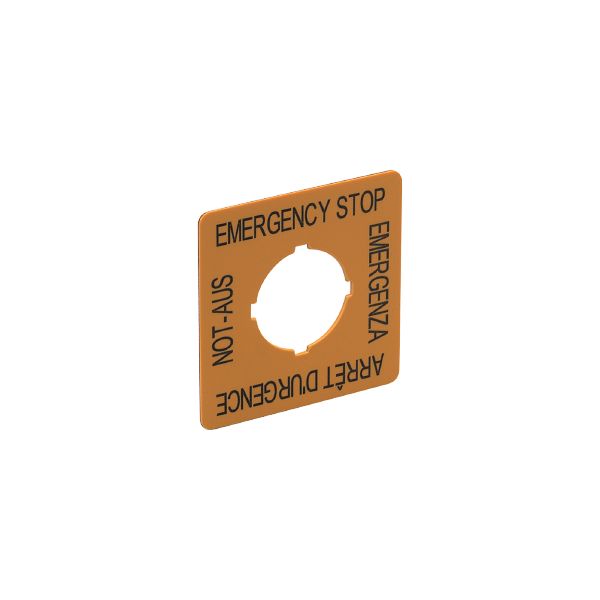 IFM EMERGENCY STOP LABEL E-STOP label Turkey