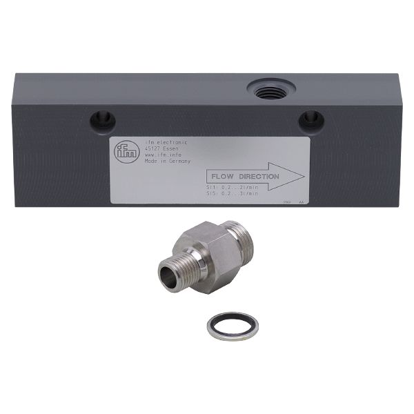 IFM ADAPTBLOCK D4,5 G1/4 PVC Process adapter for small volumetric flow quantities Turkey