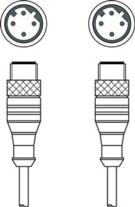 Leuze KSS ET-M12-4A-M12-4A-P7-150 Interconnection cable Turkey