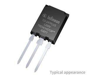 Infineon IKQ100N120CH7 1200 V, 100 A IGBT with anti-parallel diode in TO-247PLUS-3pin package