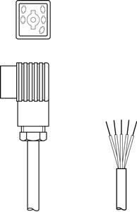 Leuze BK7 KB-092- 6000- 5 Connection cable Turkey