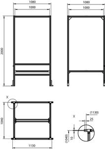 Leuze BT 710M-MRSET Mounting device set Turkey