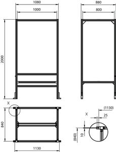 Leuze BT 708M-MRSET Mounting device set Turkey