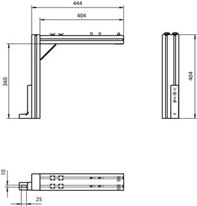 Leuze BT 70EM-MRSET Mounting device set Turkey