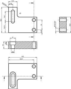 Leuze BT-GS6X.E Mounting device Turkey