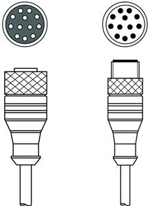 Leuze KDS S-M12-CA-M12-CA-P1-050 Interconnection cable Turkey