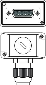 Leuze RS4-MGS-X1-Set Connector set