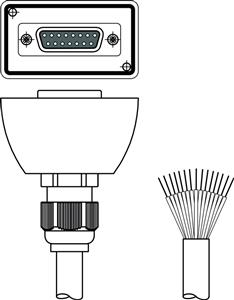 Leuze KB-ROD4-CP-5000 Connection cable Turkey