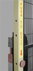 Leuze AC-Exit-PB Stick-on label
