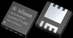 Infineon IPZ40N04S5-8R4 40V, N-Ch, 84 mΩ max, Automotive MOSFET, S3O8, OptiMOS™-5