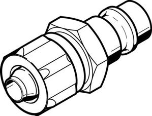 Festo KS4-CK-4 Quick coupling plug