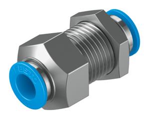 Festo QSS-8-F Push-in bulkhead connector
