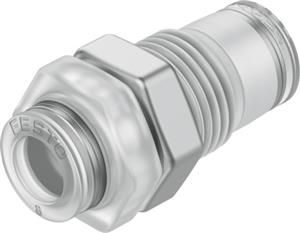 Festo NPQP-H-Q8-E-FD Push-in bulkhead connector