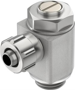 Festo GRLZ-1/4-PK-6-B One-way flow control valve