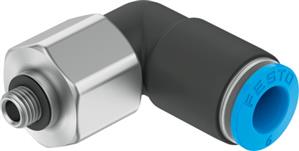 Festo QSRL-M5-6 Push-in L-fitting, rotatable