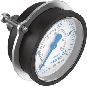 Festo FMA-50-2,5-1/4-EN Flanged pressure gauge