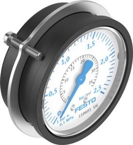 Festo FMA-63-2,5-1/4-EN Flanged pressure gauge