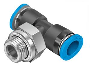 Festo QSMT-G1/8-6 Push-in T-fitting