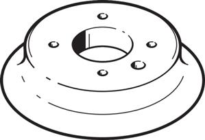 Festo ESV-80-SS Suction cup without connector