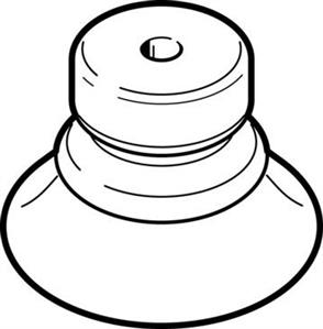 Festo ESV-50-BN Suction cup without connector
