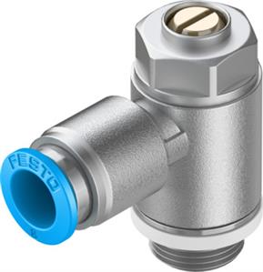 Festo GRLA-1/4-QS-8-D One-way flow control valve