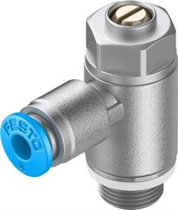 Festo GRLZ-1/8-QS-4-D One-way flow control valve