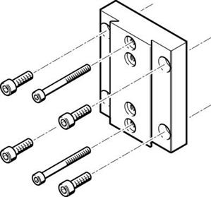 Festo HMVA-DLA40 Actuator adapter kit Turkey