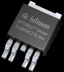 Infineon TLS850C2TE V33 Automotive LDO, 500 mA, 33V, TO-252-5 (DPAK),always on, low Iq