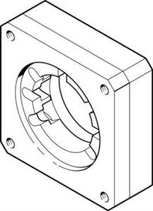 Festo EAMF-A-44A/B-60G Motor flange Turkey