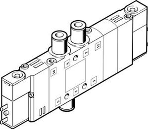 Festo CPE10-M1BH-5/3B-QS4-B Solenoid valve