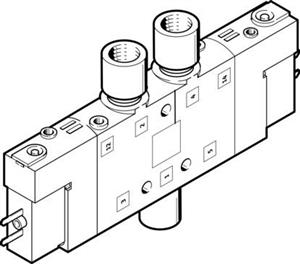 Festo CPE10-M1BH-5/3BS-M5-B Solenoid valve