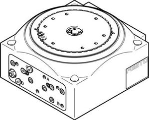 Festo DHTG-90-2-A Rotary indexing table