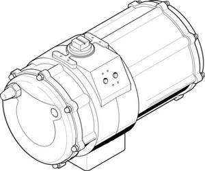 Festo DAPS-2880-090-R-F16 Semi-rotary drive
