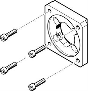 Festo EAMF-A-38A-70A Motor flange Turkey