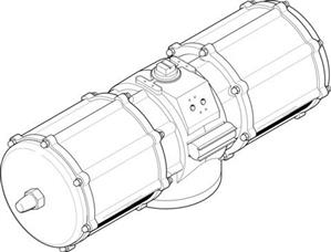 Festo DAPS-4000-090-RS1-F25 Semi-rotary drive