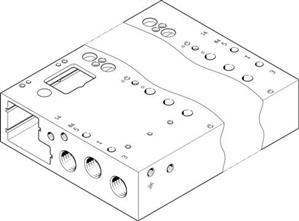 Festo VABM-L1-14G-G14-4-GR Manifold rail