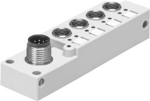Festo NEDU-L4R1-M8G3L-M12G8 Multi-pin plug distributor