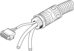 Festo NHSB-A1-15-BLG5-LE5-PU8-2XBB Connecting cable Turkey