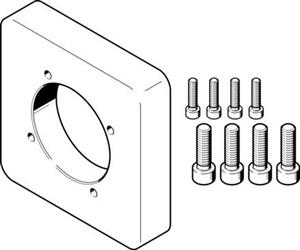 Festo EAMF-A-77A-140A Motor flange