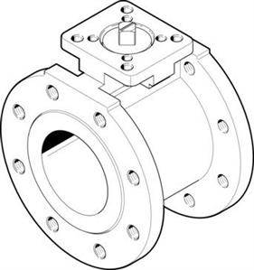 Festo VZBC-80-FF-16-22-F07-V4V4T Ball valve